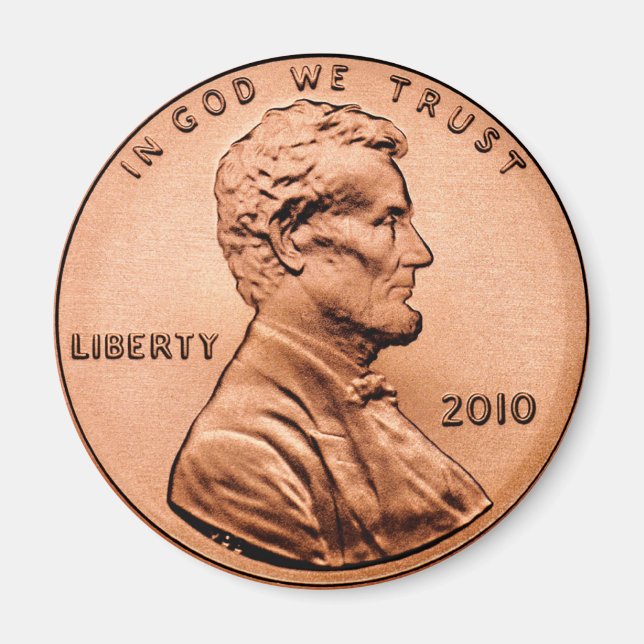 LINCOL PENNY MAGNET (Framsidan)