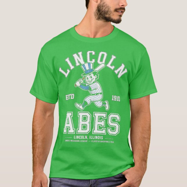 Lincoln Abes - Illinois T Shirt (Framsida)