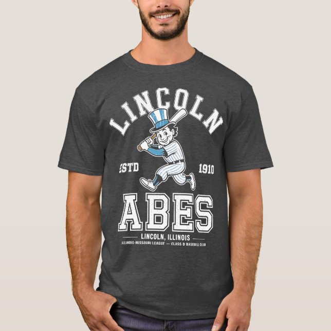 Lincoln Abes - Illinois T Shirt (Framsida)