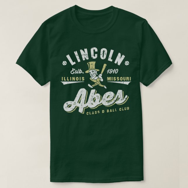 Lincoln Abes T Shirt (Design framsida)