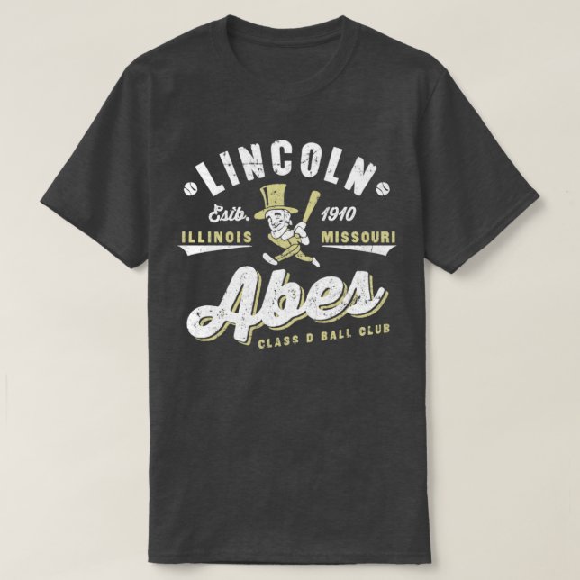 Lincoln Abes T Shirt (Design framsida)