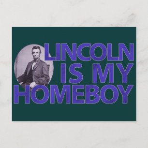 Lincoln är min hempojke vykort