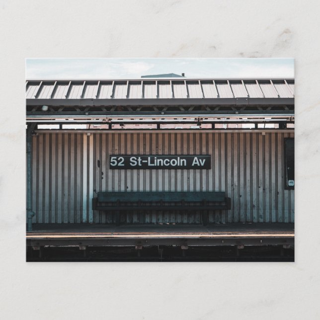 Lincoln Avenue Station (New York, NY) Vykort (Framsida)