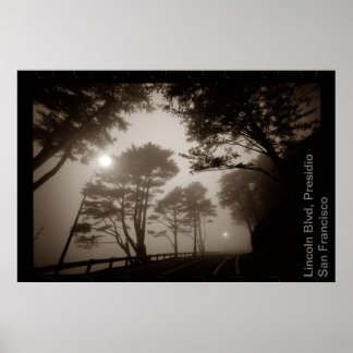 Lincoln Blvd, president SF Sidelabel Poster