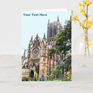 Lincoln Cathedral Kort
