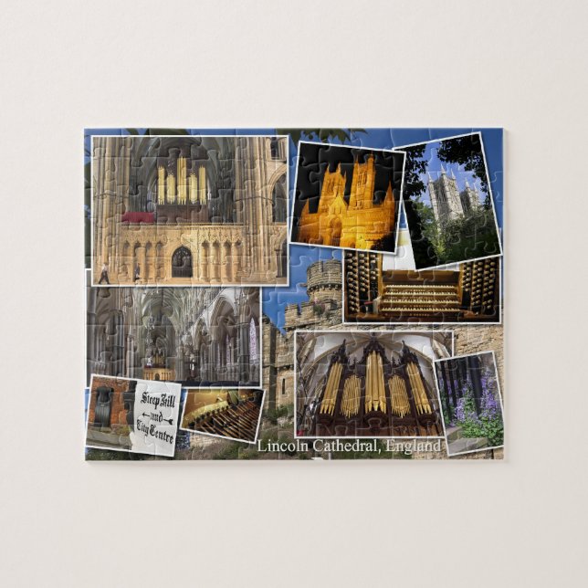 Lincoln Cathedral pussel (Horisontell)