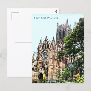 Lincoln Cathedral Vykort