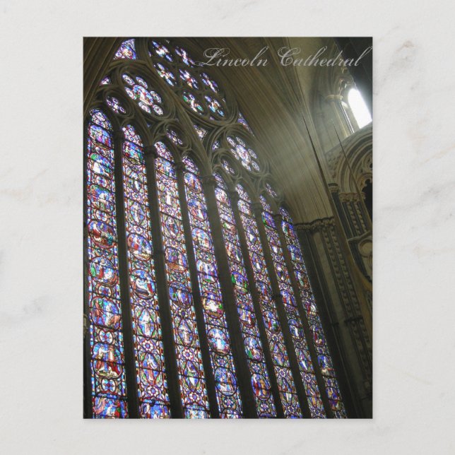 Lincoln Cathedral Vykort (Framsida)