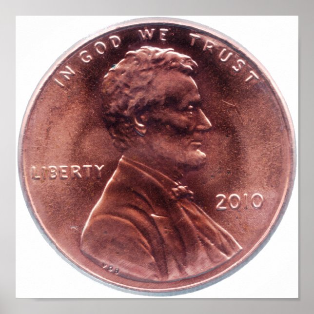 Lincoln Cent Poster (Framsidan)
