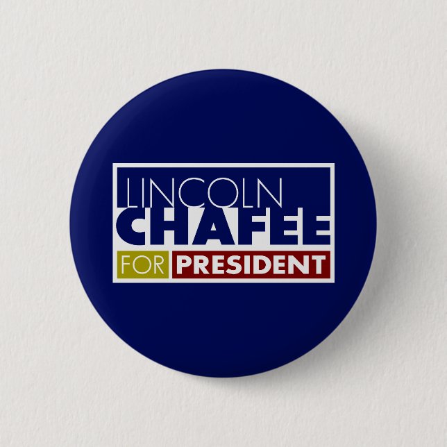 Lincoln Chafee för president V1 Knapp (Framsida)