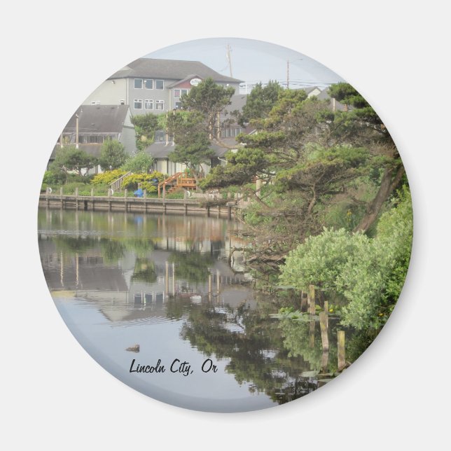 Lincoln City Oregon Magnet (Framsidan)