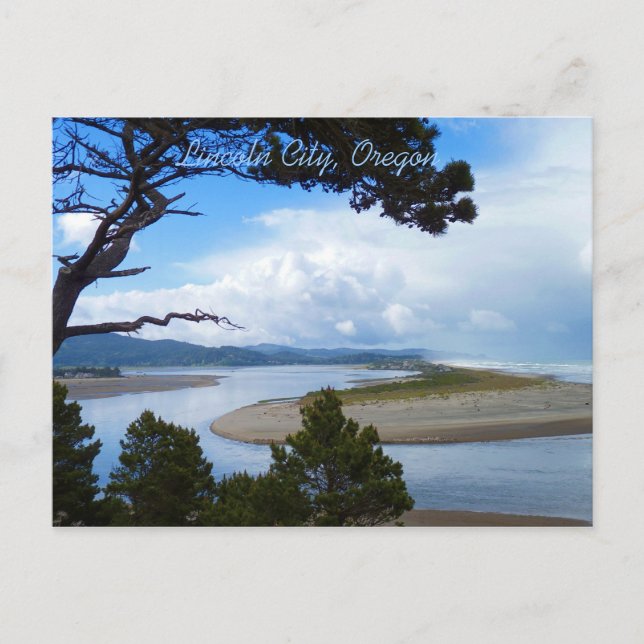 Lincoln City, Oregon Vykort (Framsida)