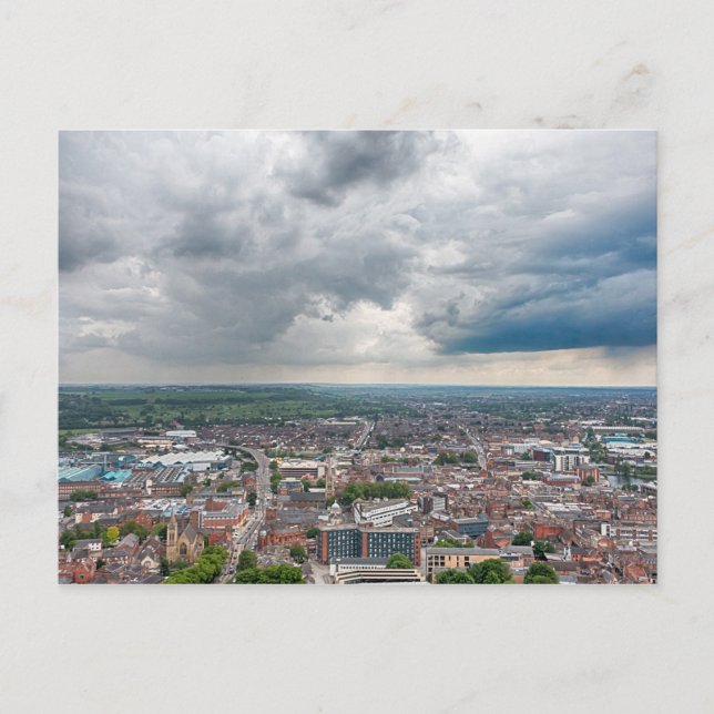 Lincoln Cityscape Vykort (Framsida)