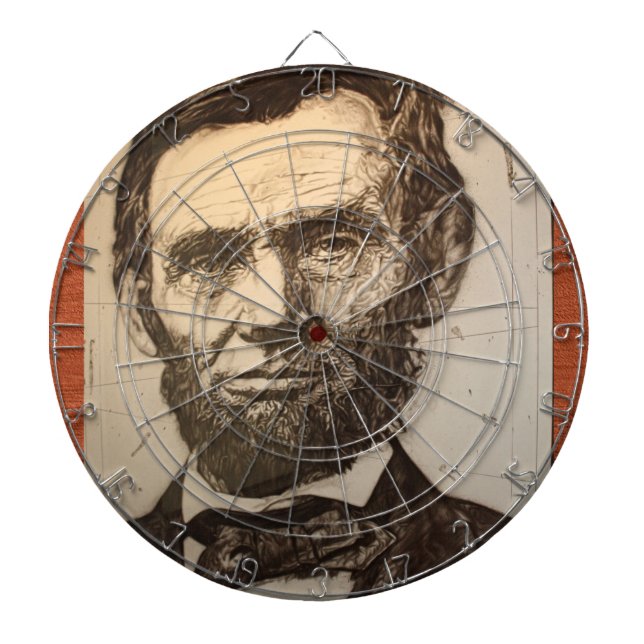 Lincoln dart board darttavla (Framsidan)