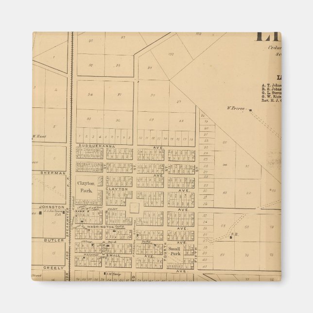 Lincoln Delaware Magnet (Framsidan)