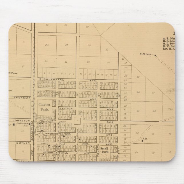 Lincoln Delaware Musmatta (Framsidan)