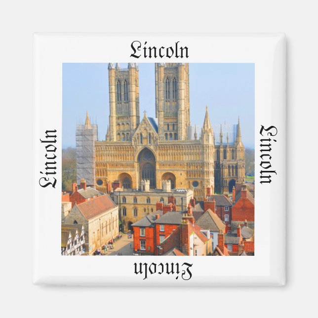 Lincoln, England Magnet (Framsidan)