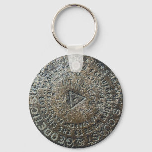Lincoln Fourteener Benchmark Nyckelring