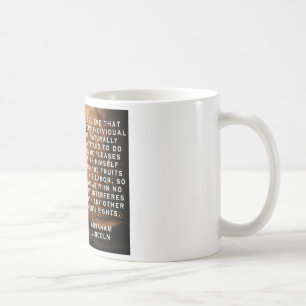 Lincoln frihetmugg kaffemugg