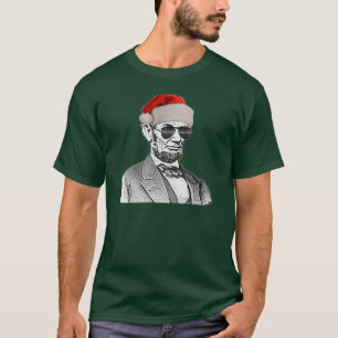 Lincoln hemlig Santa T-tröja Tee Shirt