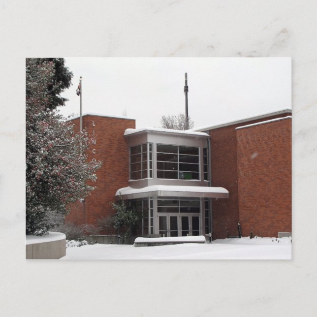 Lincoln High School - Portland Oregon-vykort Vykort (Framsida)