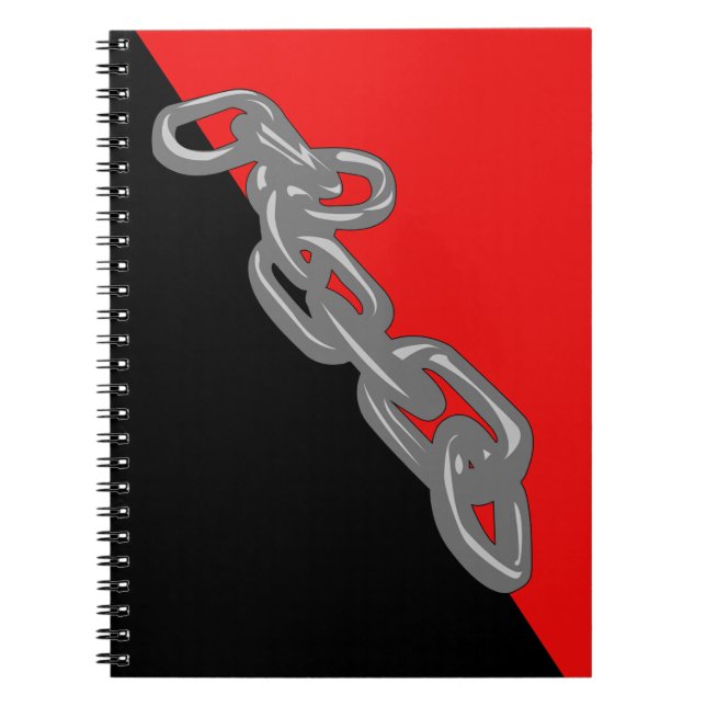 Lincoln High School:s länkfärger Anteckningsbok (Framsidan)