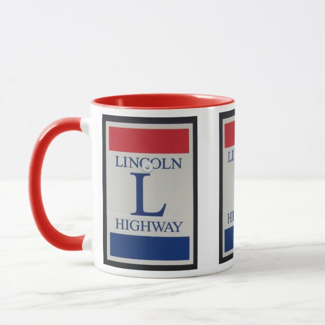 Lincoln HIghway, US Route 30 Mugg (Vänster)