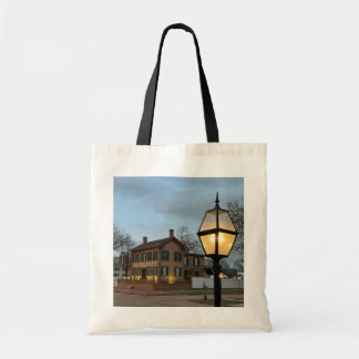 Lincoln Home Tote Bag Tygkasse