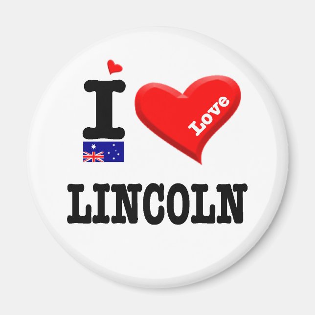 LINCOLN - I Kärlek Magnet (Framsidan)