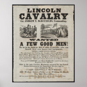 Lincoln kavalleri poster