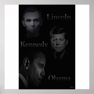 Lincoln Kennedy, Obama Poster
