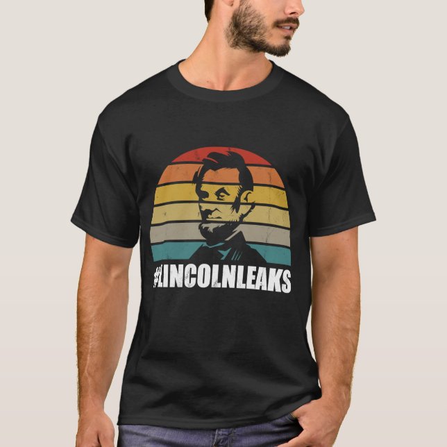 Lincoln Leaks Leaks projekt Renegade Republi T Shirt (Framsida)