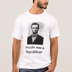 lincoln Lincoln var en republikan T Shirt