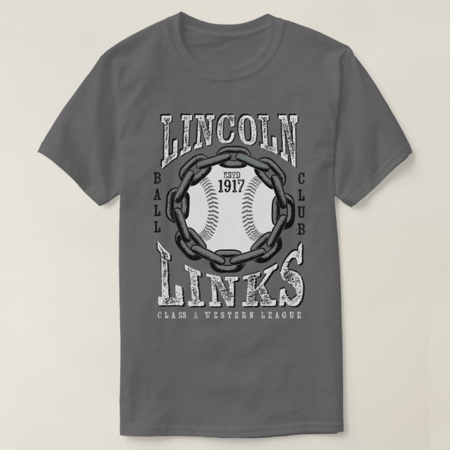 Lincoln Links T Shirt (Design framsida)