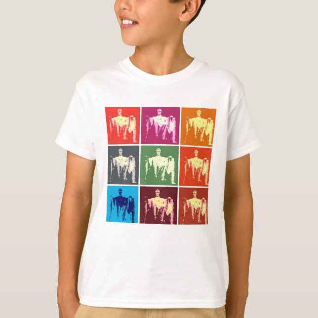 Lincoln Memorial Abstrakt T Shirt (Framsida)