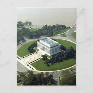 Lincoln Memorial: Aerial View Vykort