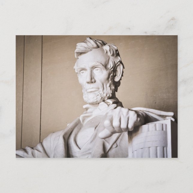 Lincoln Memorial i Washington DC Vykort (Framsida)