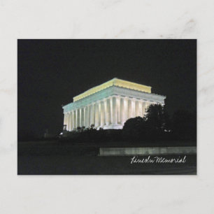 Lincoln Memorial i Washington DC Vykort
