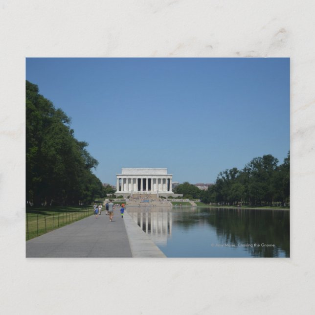 Lincoln Memorial.JPG Vykort (Framsida)