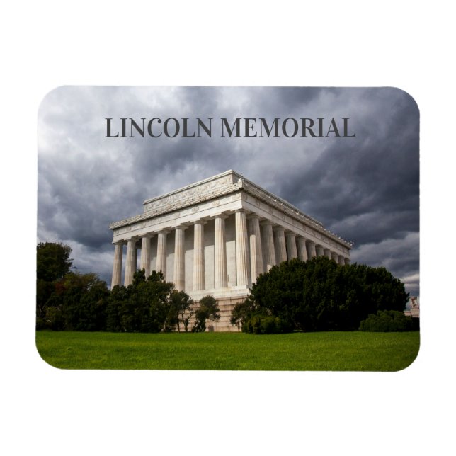 Lincoln Memorial, Mall och Memorial Magnet (Horisontell)