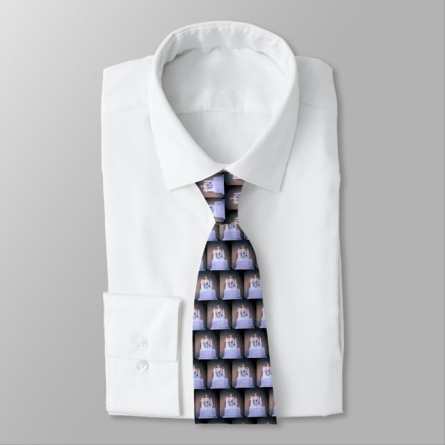 Lincoln Memorial Neck Tie (Färg) Slips (Bunden)