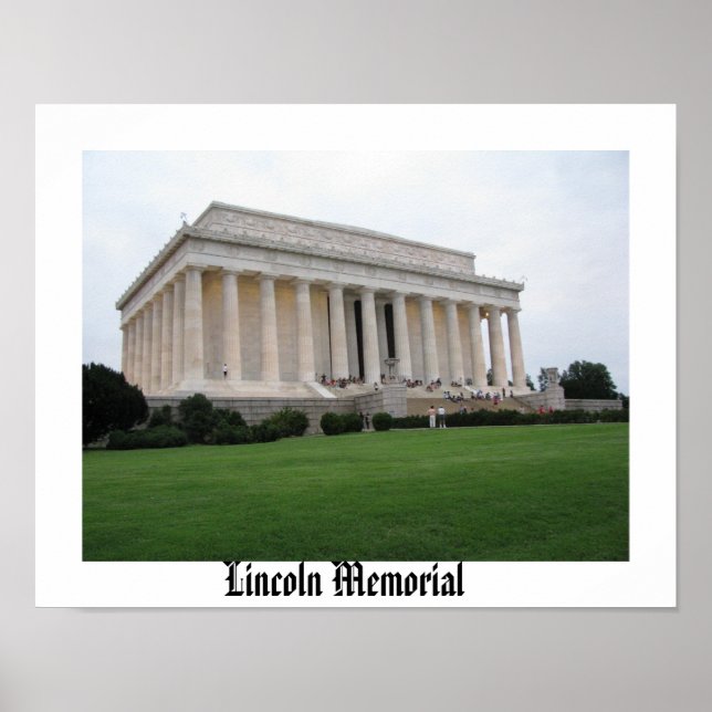 Lincoln Memorial Poster (Framsidan)