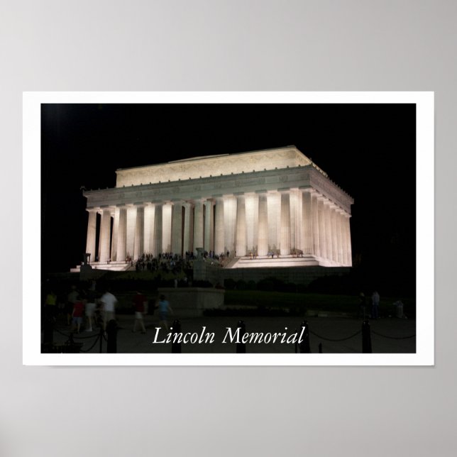 Lincoln Memorial Poster (Framsidan)