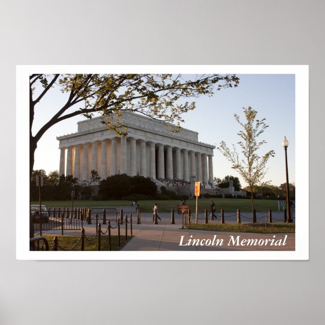 Lincoln Memorial Poster (Framsidan)