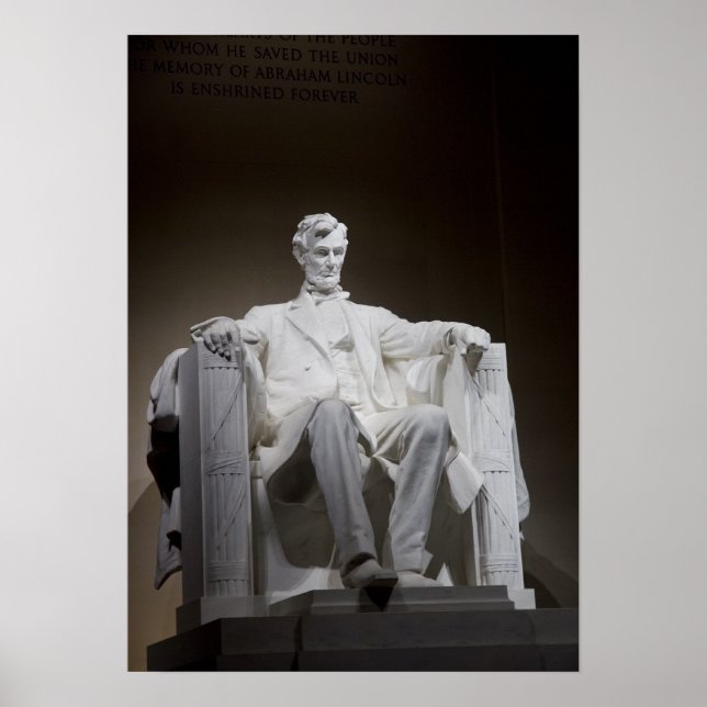 Lincoln Memorial Print Poster (Framsidan)