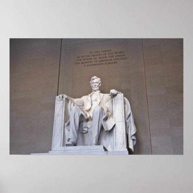 Lincoln Memorial Print Poster (Framsidan)