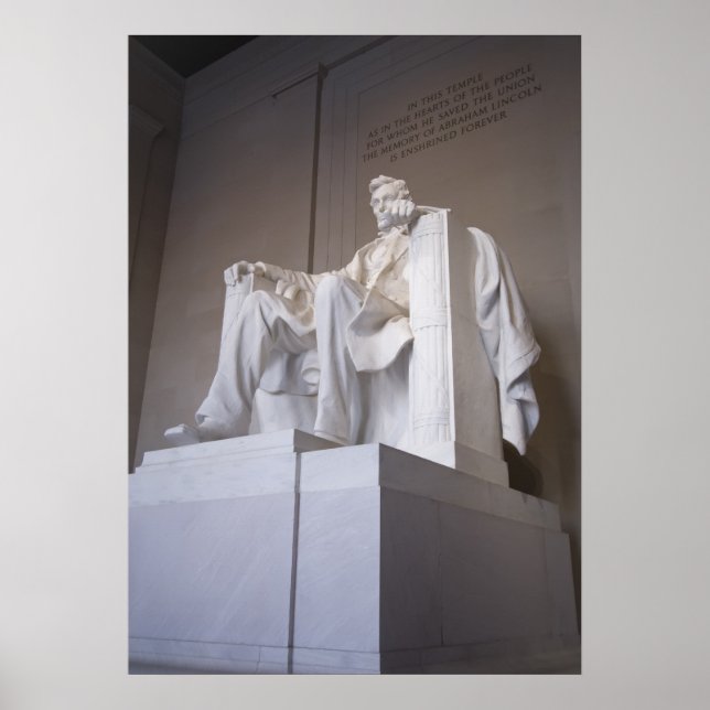 Lincoln Memorial Print Poster (Framsidan)