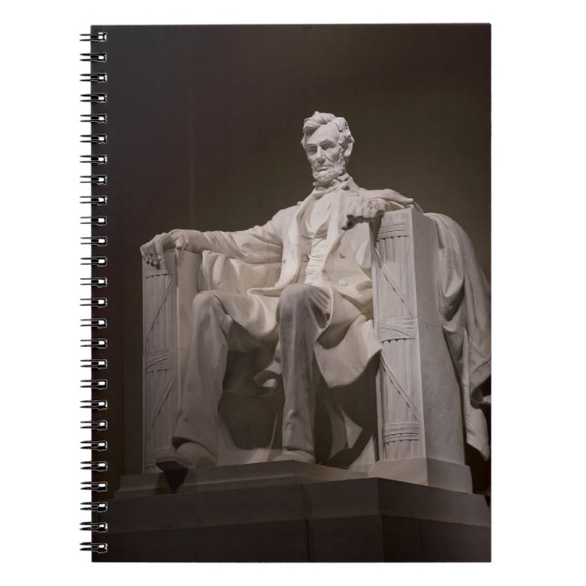 Lincoln Memorial Spiral Notebook Anteckningsbok (Framsidan)