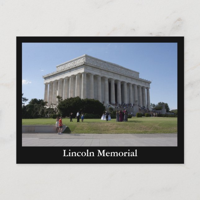 Lincoln Memorial Vykort (Framsida)