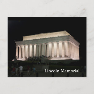 Lincoln Memorial Vykort